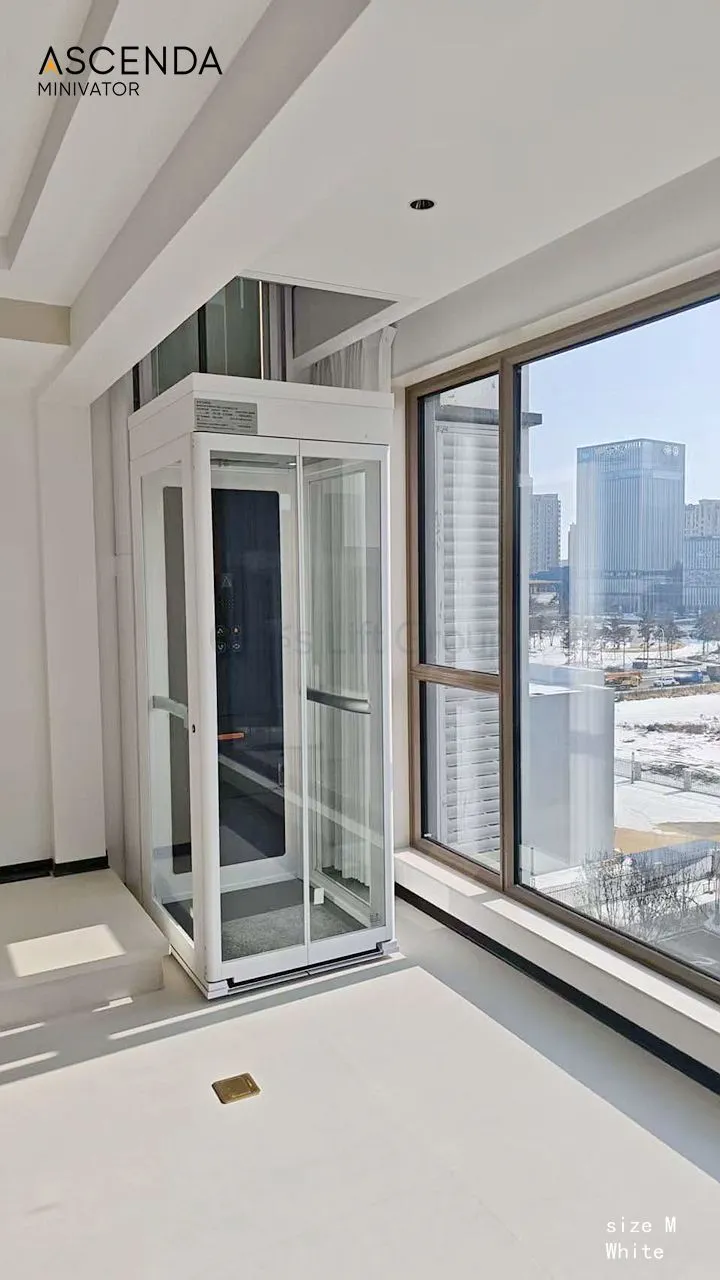 Ascenda by Cibes size M warna putih terpasang di rumah modern dekat jendela besar dengan desain hemat ruang